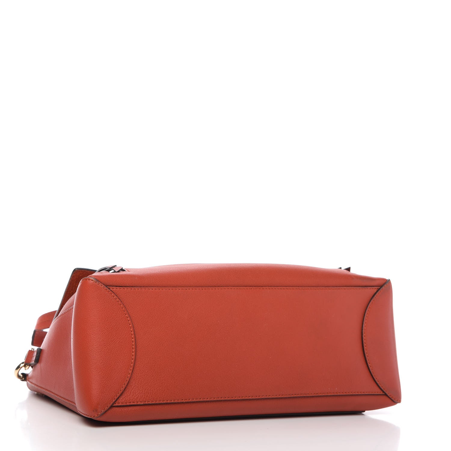 Chloe Calfskin Medium Faye Day Shoulder Bag Terracotta Red 4 of 9