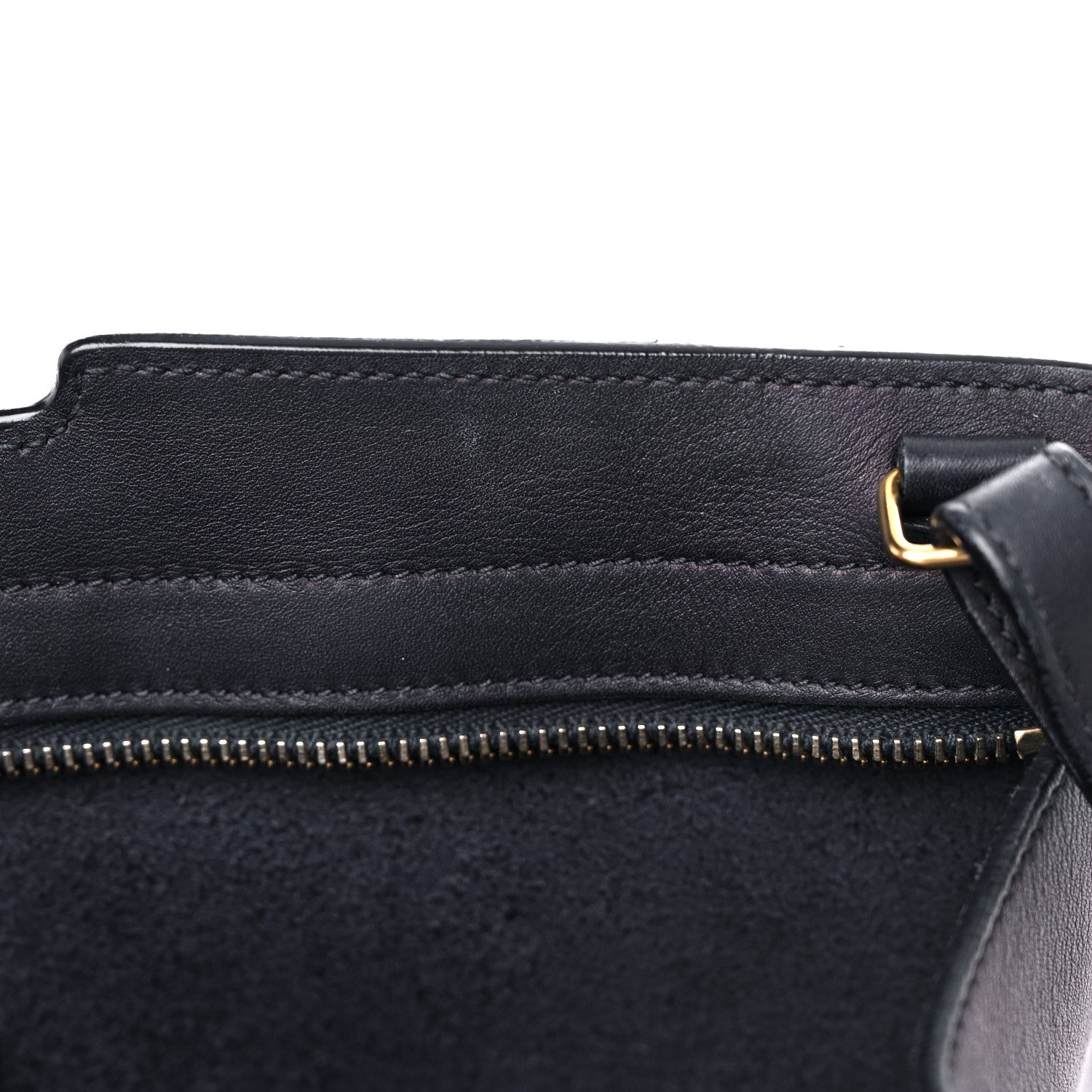 Saint Laurent Calfskin Small Classic Y Cabas Navy Blue 12 of 20