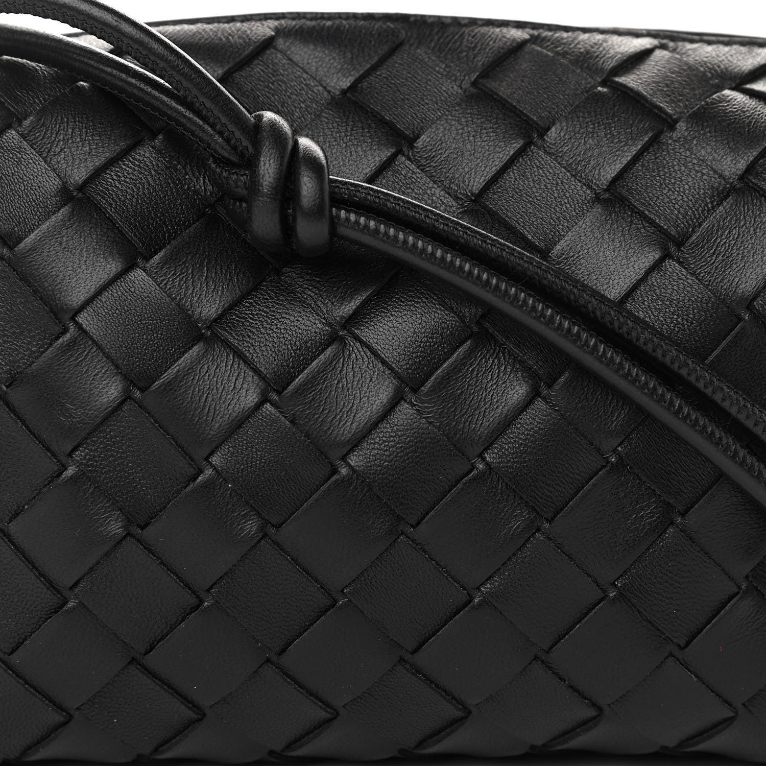 Bottega Veneta Nappa Intrecciato Mini Loop Camera Bag Black 7 of 9