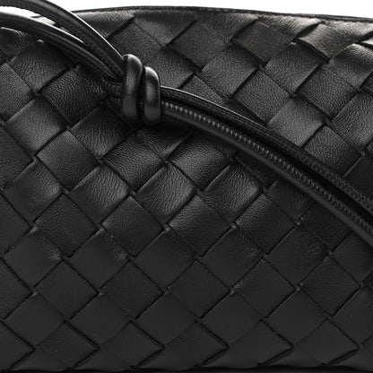 Bottega Veneta Nappa Intrecciato Mini Loop Camera Bag Black 7 of 9