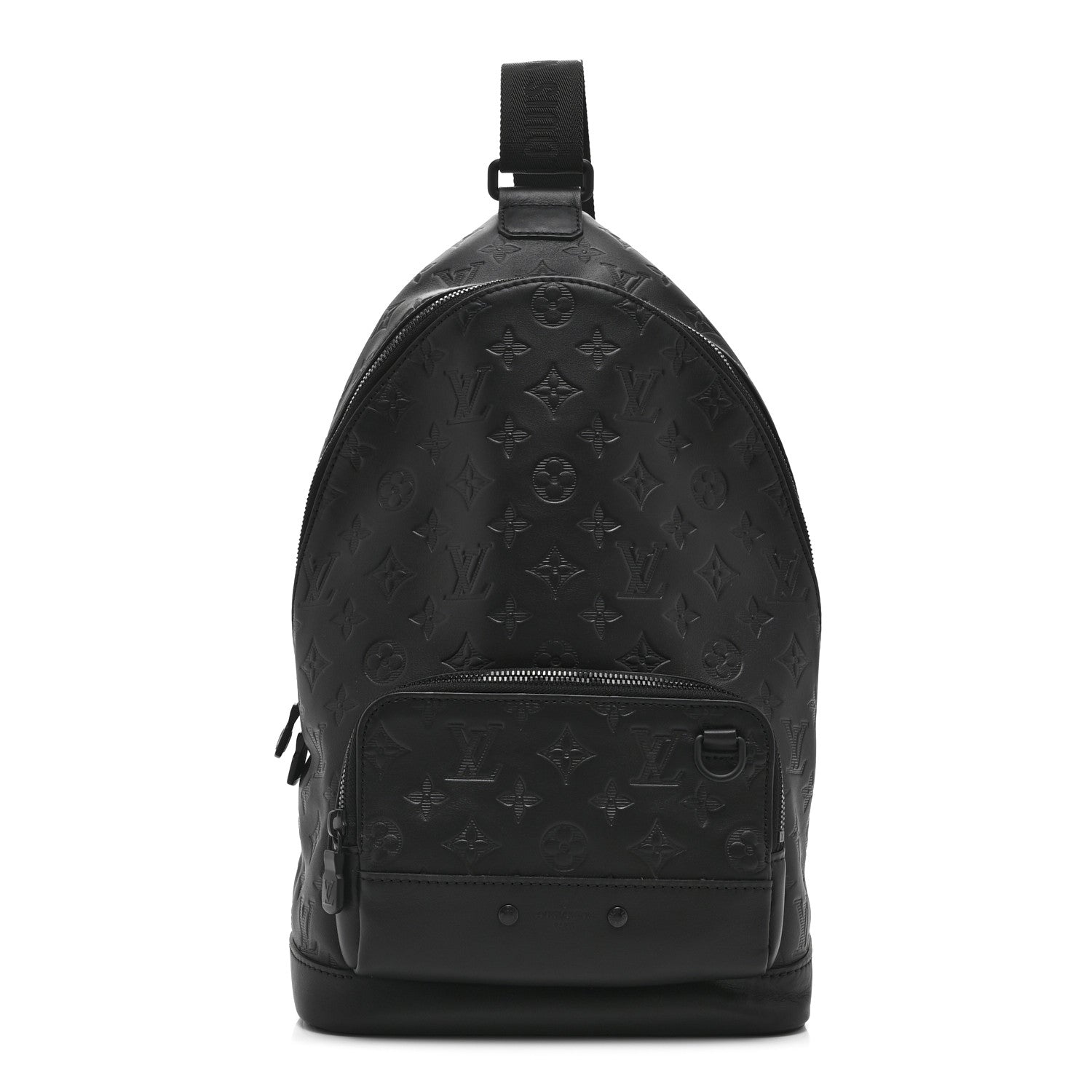 Louis Vuitton Monogram Shadow Racer Slingbag Black 1 of 10