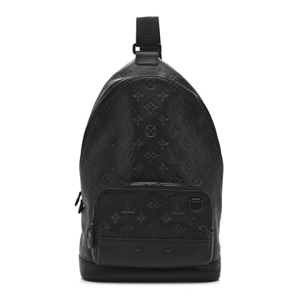 Louis Vuitton Monogram Shadow Racer Slingbag Black 1 of 10