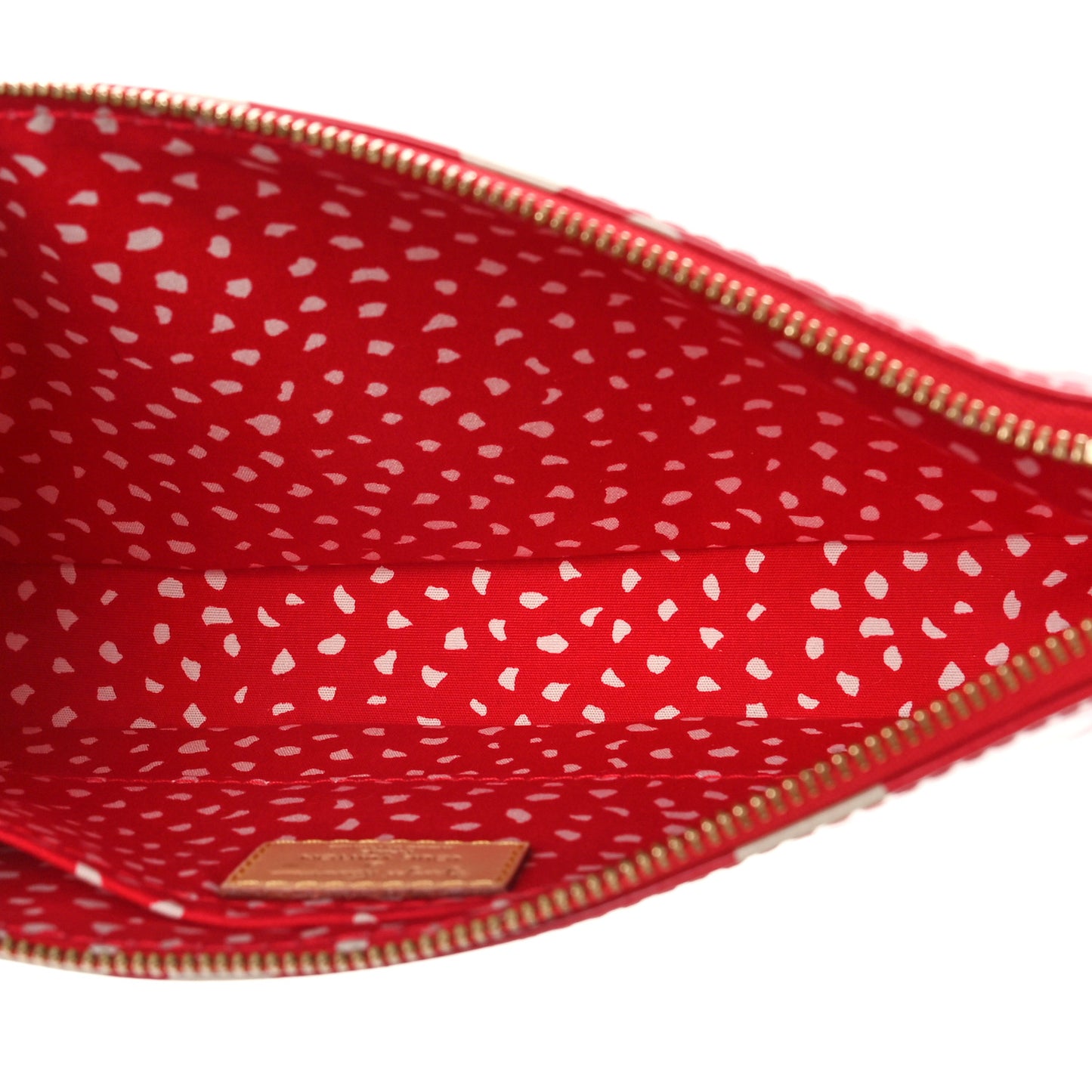 Vernis Kusama Infinity Dots Pochette Accessories Red