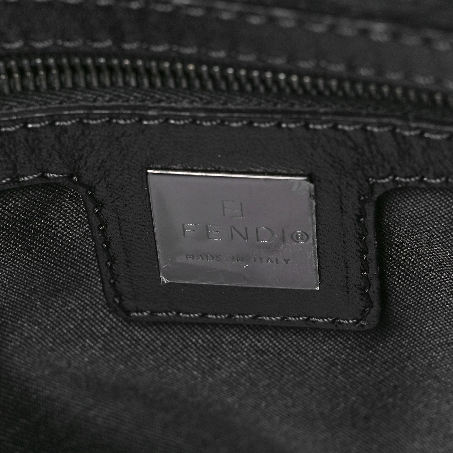 Fendi Zucca Large Mama Baguette Black 5 of 8