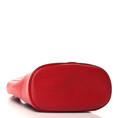 Louis Vuitton Epi Randonnee PM Castillan Red 4 of 9