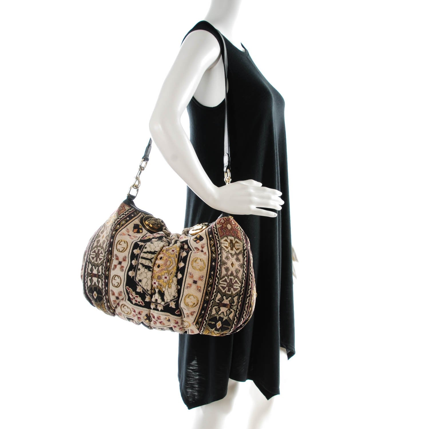 Gucci Tapestry Medium Hysteria Top Handle Bag 148683 – FASHIONPHILE