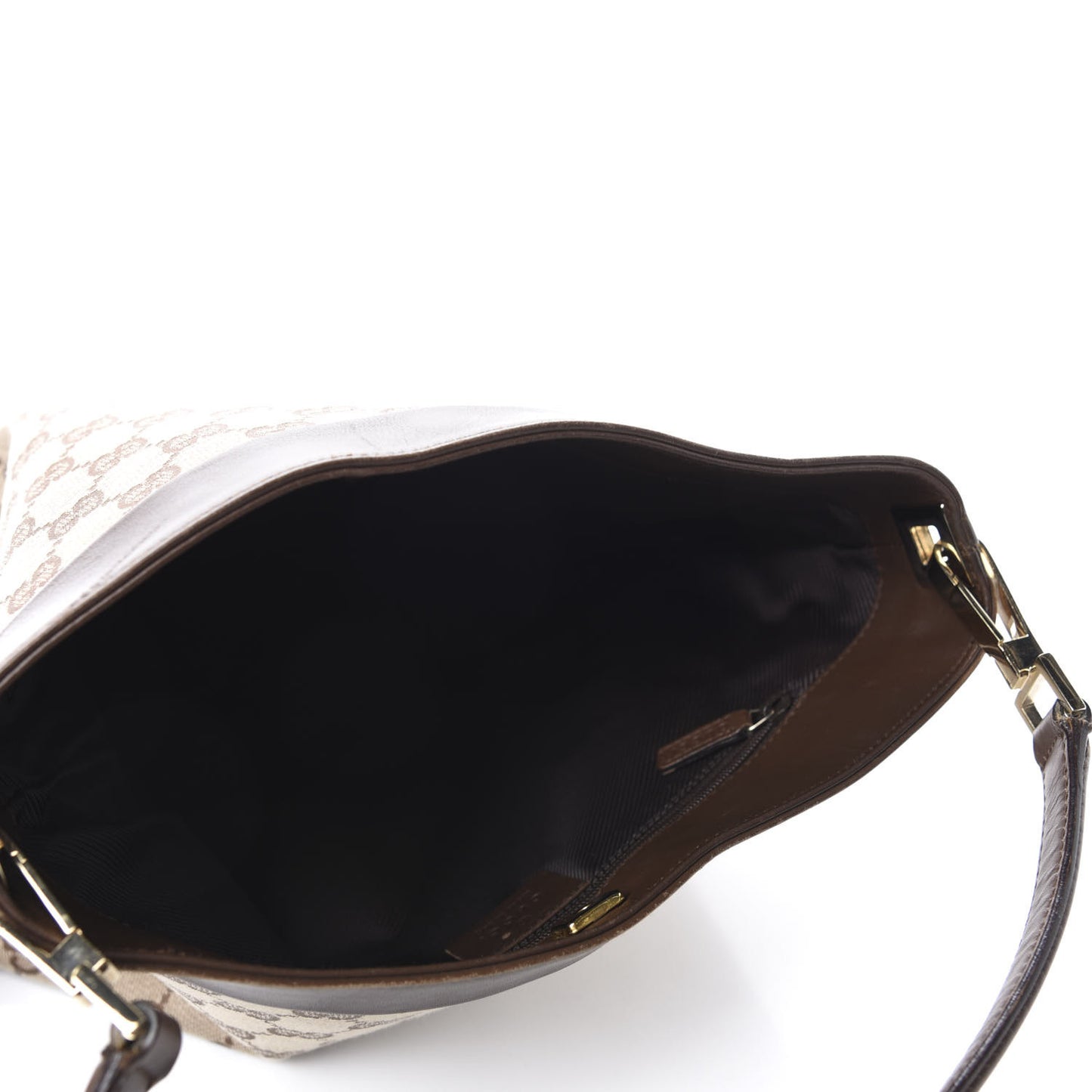 Monogram Hobo Dark Brown