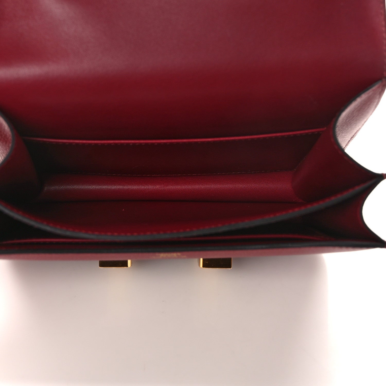 Hermes Epsom Constance 18 Rouge Grenat 5 of 10