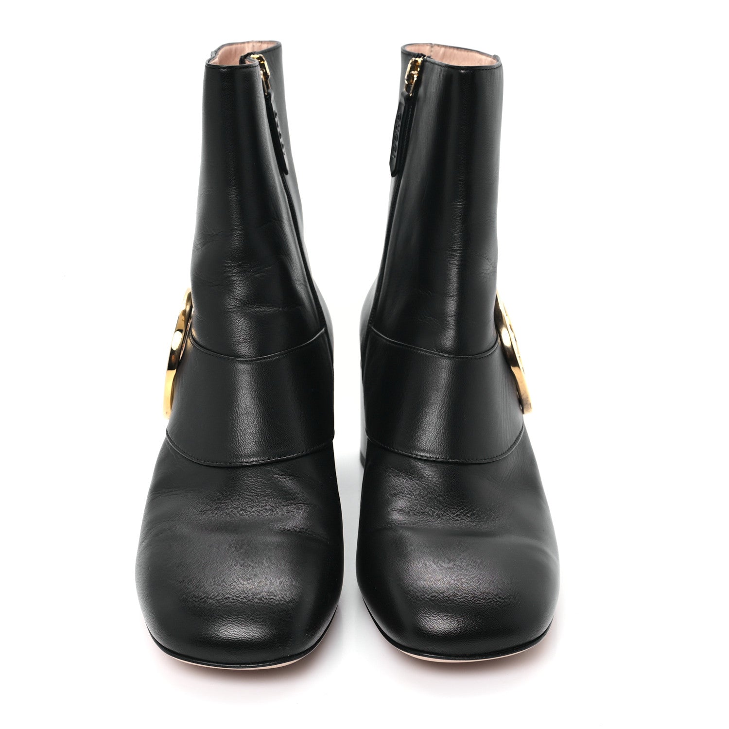 Gucci Malaga Kid GG Blondie 55mm Ankle Boots 39.5 Black 3 of 10