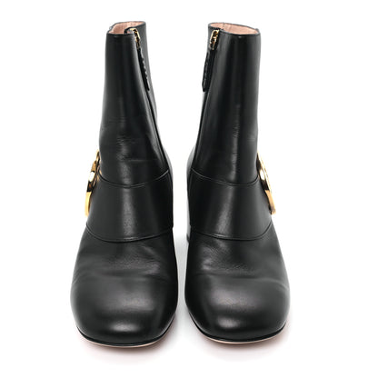 Gucci Malaga Kid GG Blondie 55mm Ankle Boots 39.5 Black 3 of 10