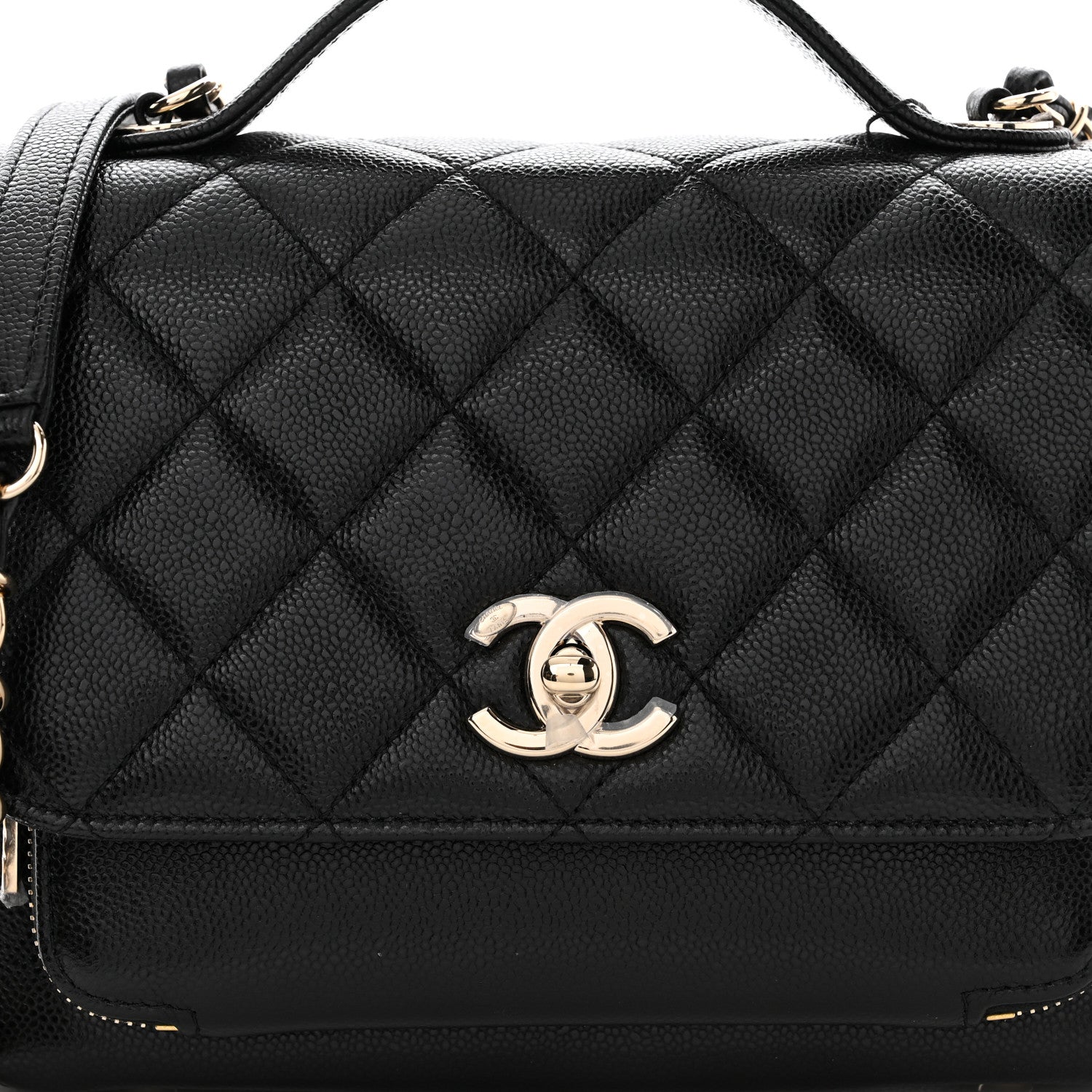 Chanel Caviar Quilted Medium Business Affinity Flap Black 7 of 10