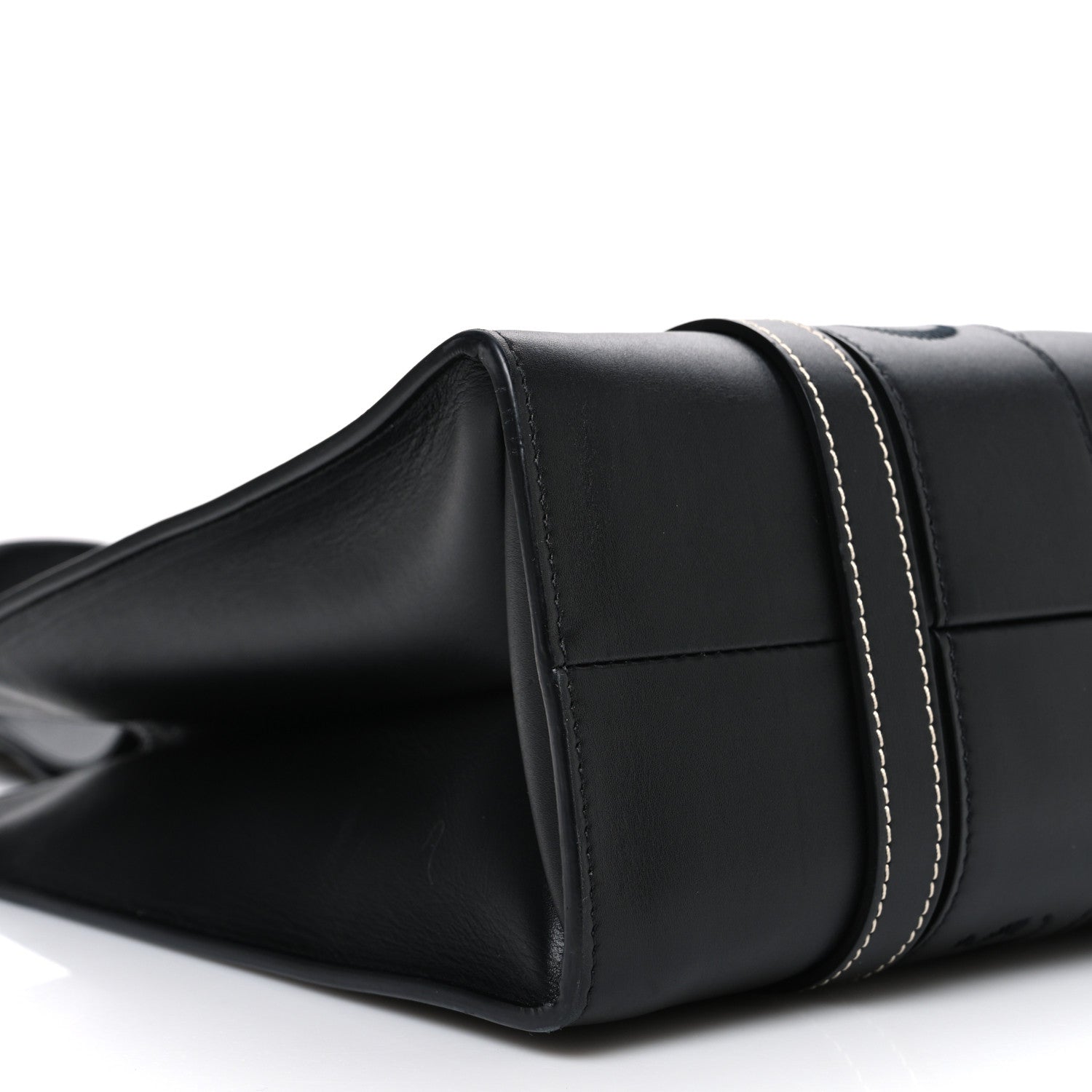 Chloe Calfskin Medium Woody Tote Black 9 of 10