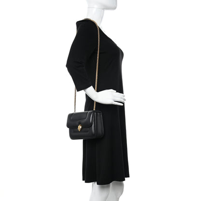 Bulgari x Mary Katrantzou Calfskin Serpenti Metamorphosis Top Handle Bag Black 2 of 10