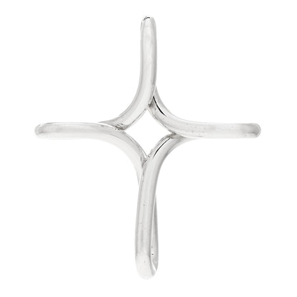 Tiffany Sterling Silver Elsa Peretti Infinity Cross Pendant 1 of 4