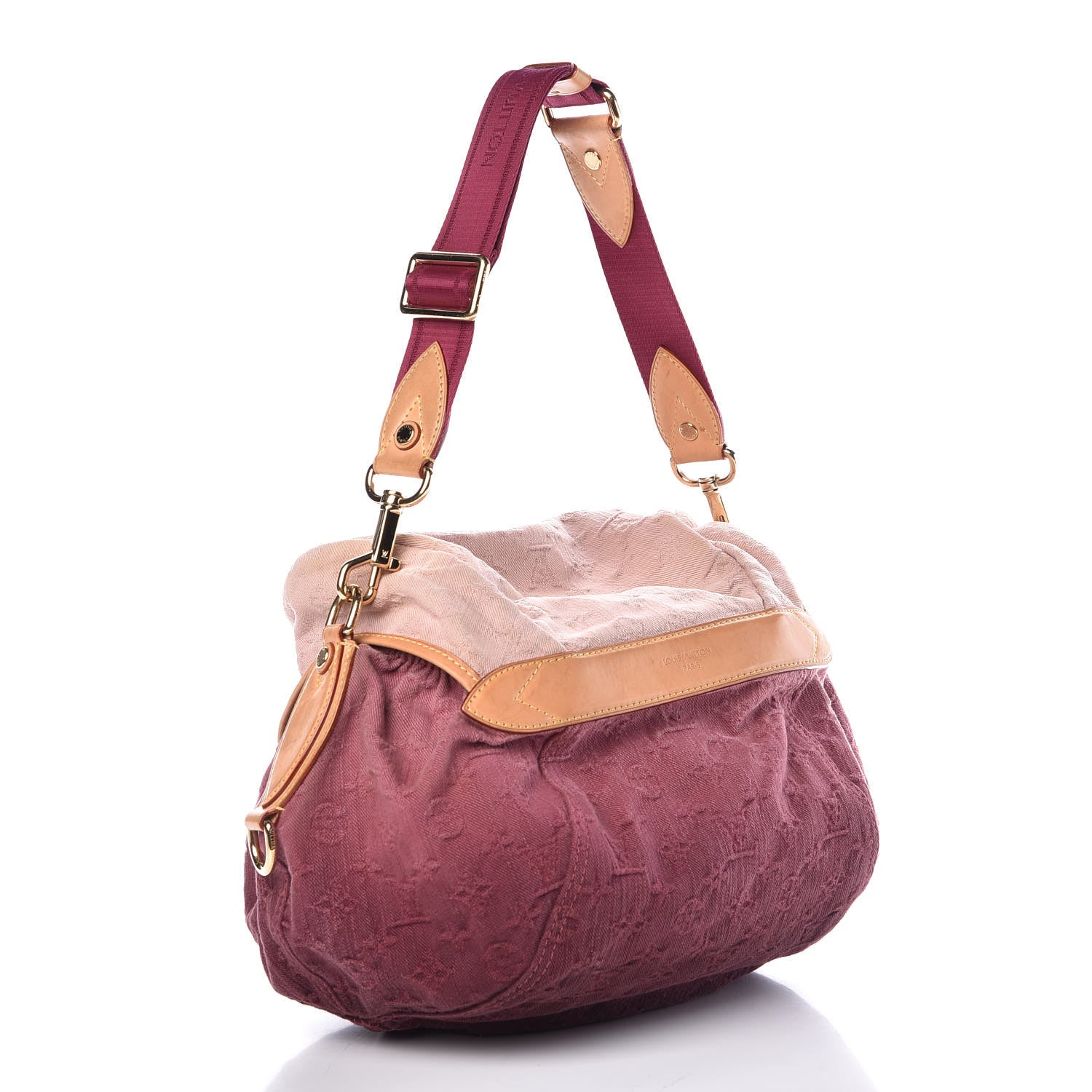 Louis Vuitton Denim Sunshine Messenger Rouge Fauviste 3 of 6
