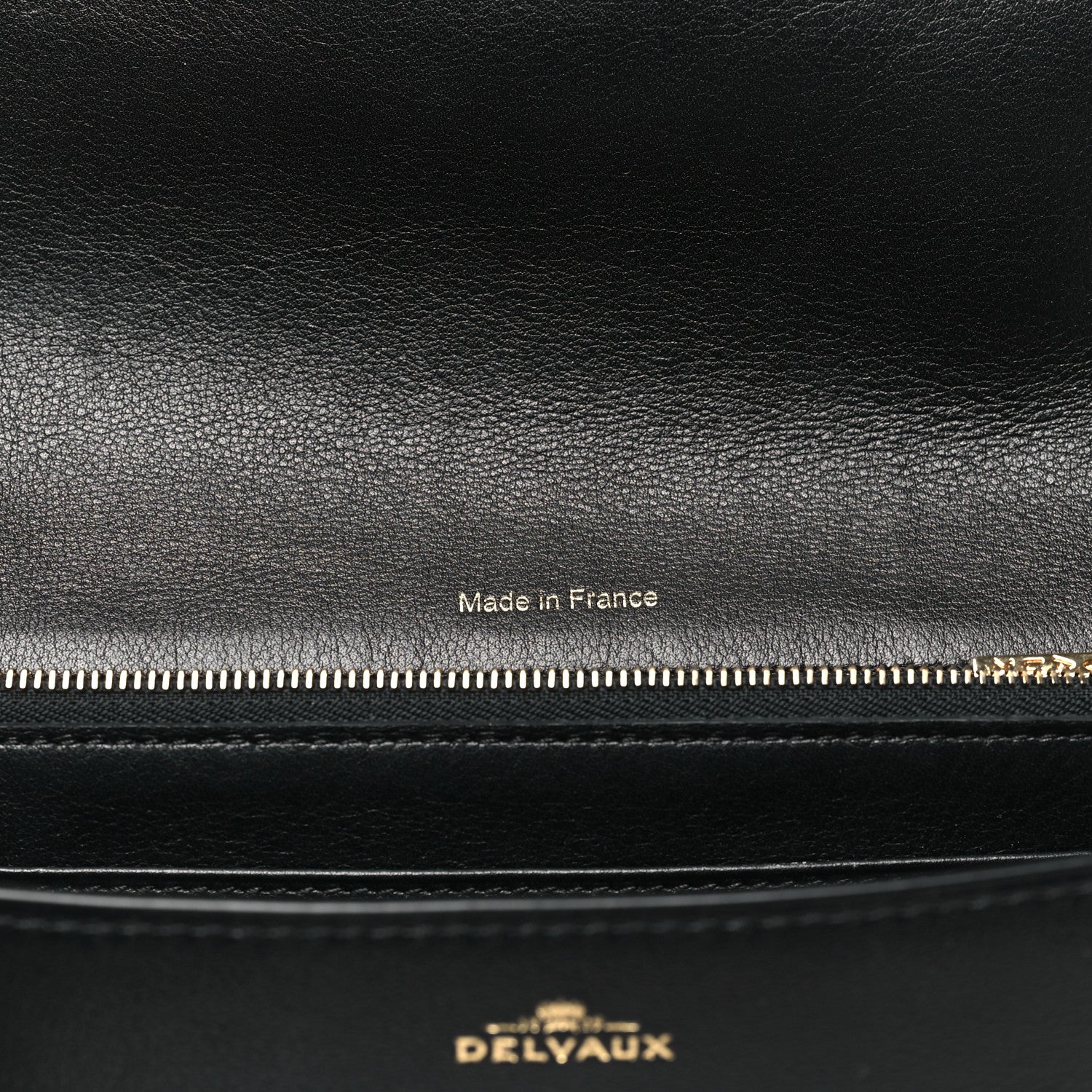 Delvaux Calfskin Tempete Pochette Black 8 of 10