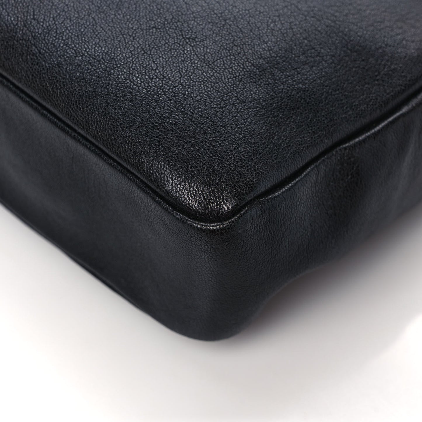 Lambskin Monogram Embossed Small Lou Camera Bag Black