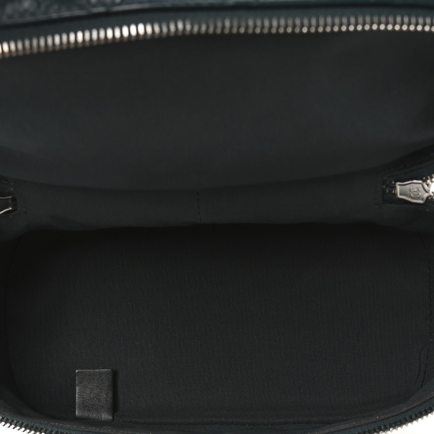 Crumpled Calfskin PVC Quilted Backpack Green