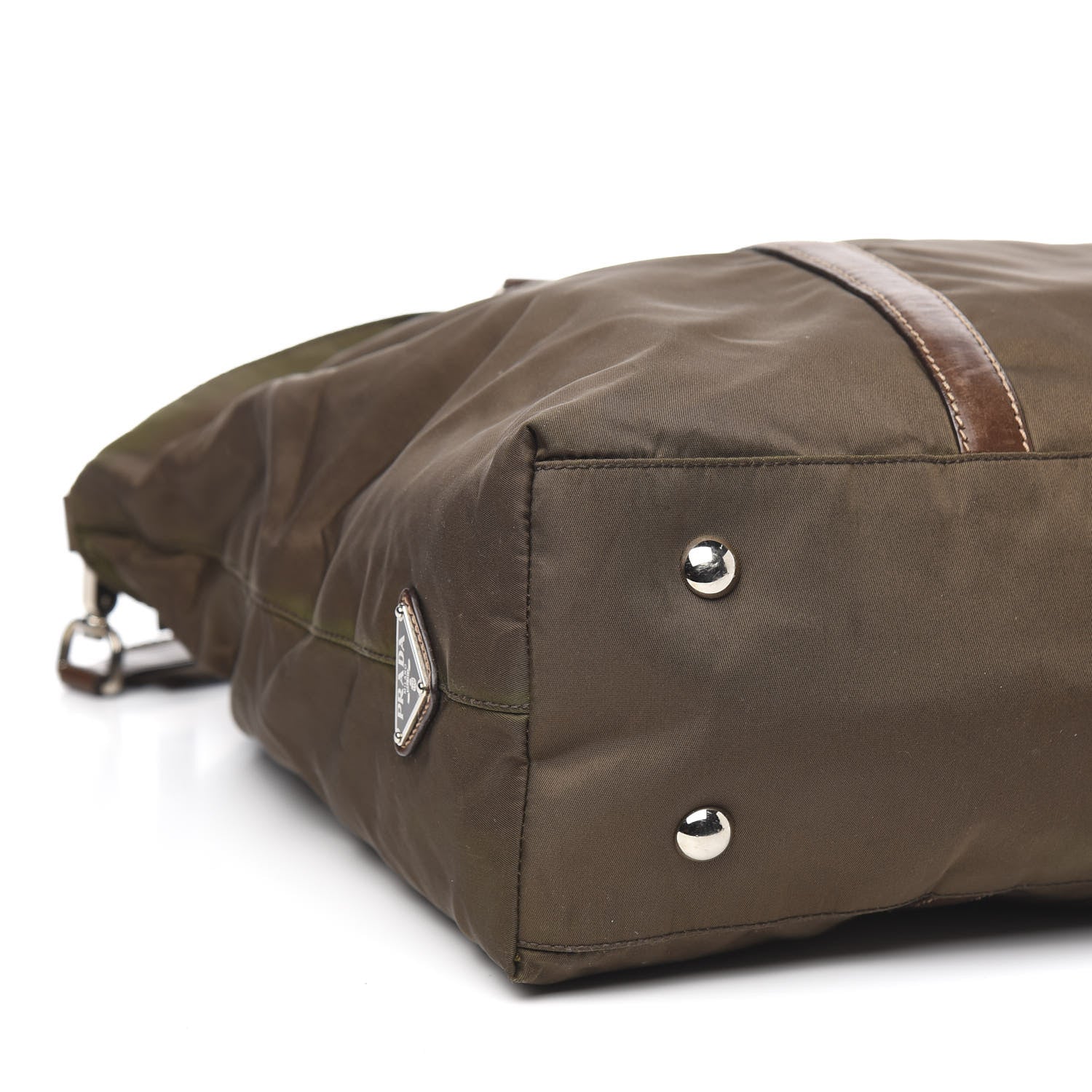 Prada Tessuto Nylon Viaggio Travel Bag Bruciato 9 of 12