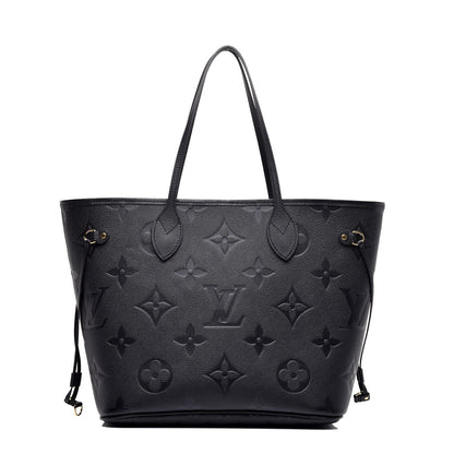 Louis Vuitton Empreinte Monogram Giant Neverfull MM Black 1 of 8