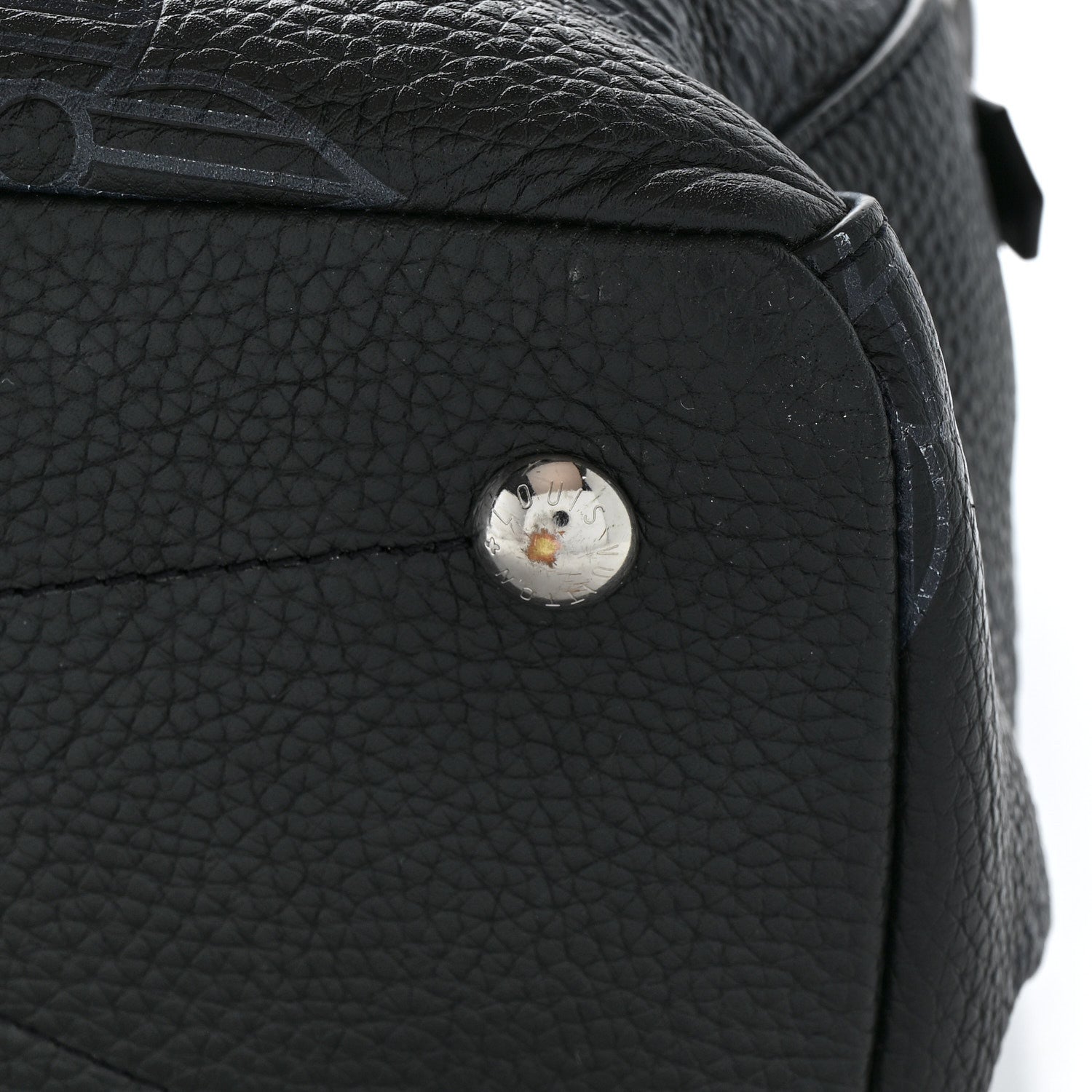 Louis Vuitton Taurillon Monogram Shadow Armand Backpack Black 11 of 12