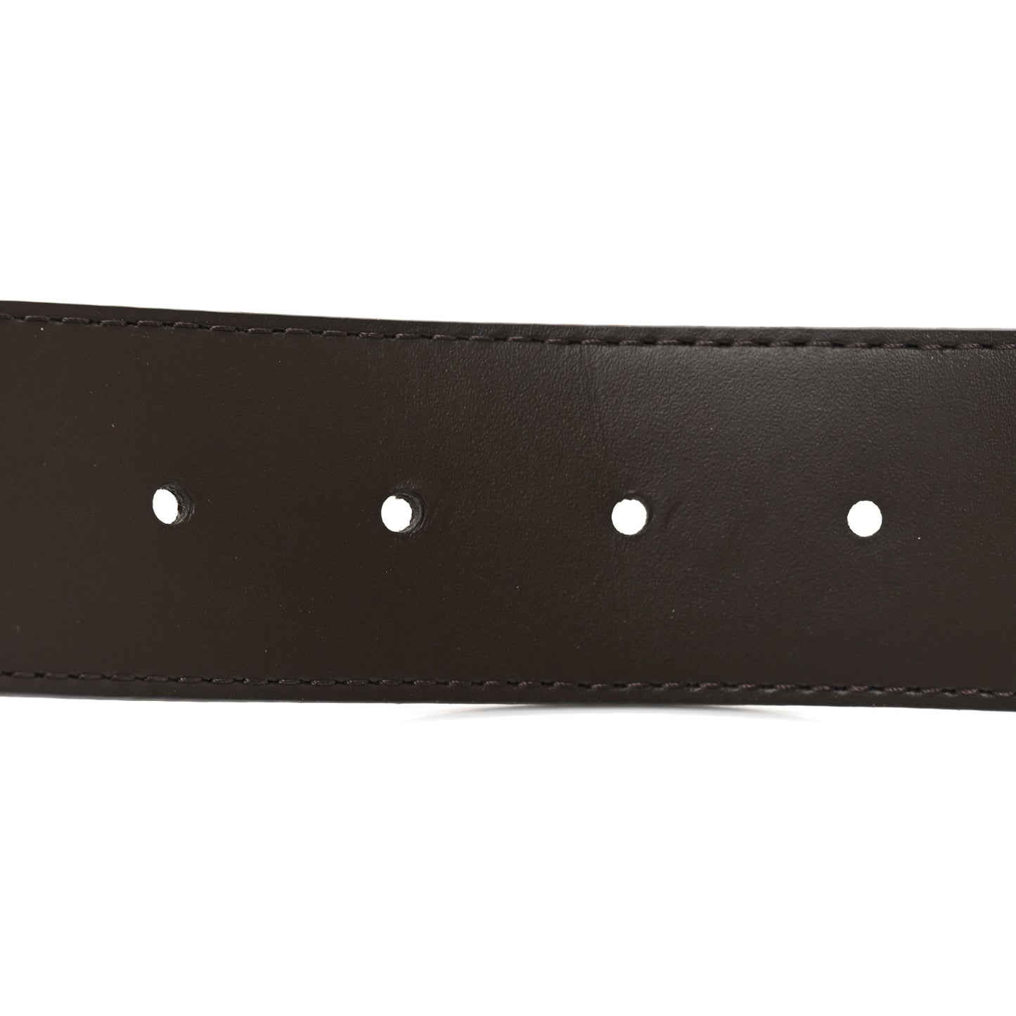 Monogram Calfskin 40mm LV Initiales Reversible Belt 110 44 Black