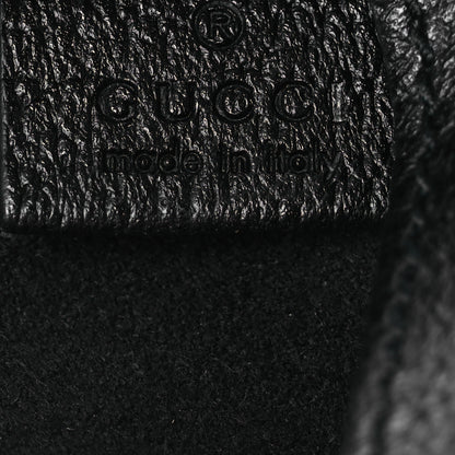 Gucci Grained Calfskin Bee Star Portfolio Black 6 of 7