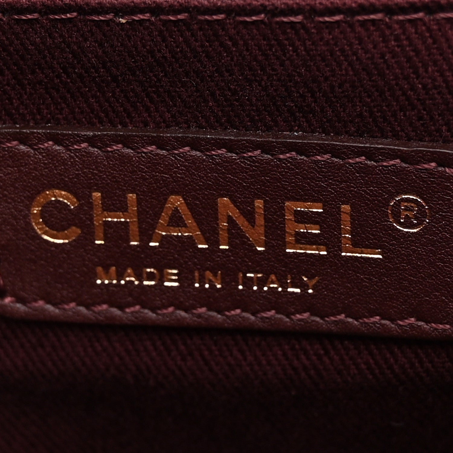 Chanel Iridescent Calfskin Surpique Chevron Flap Burgundy 6 of 13