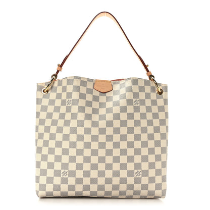Louis Vuitton Damier Azur Graceful PM Rose Ballerine 1 of 8