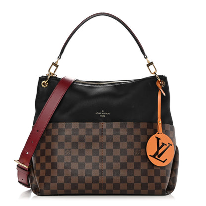 Louis Vuitton Damier Ebene Calfskin Maida Black 1 of 15