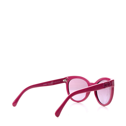 Chanel Pantos CC Signature 5315 Sunglasses Fuchsia 4 of 8