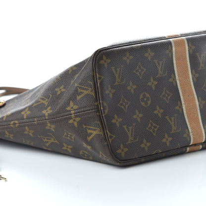 Louis Vuitton Monogram My LV Heritage Neverfull MM Orange and Ivory 6 of 10