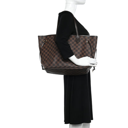 Louis Vuitton Damier Ebene Neverfull MM 2 of 10