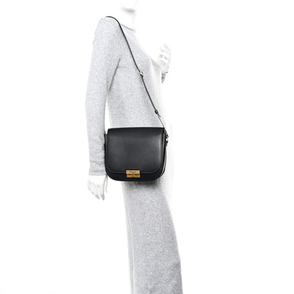 Saint Laurent Calfskin Betty Messenger Black 2 of 11
