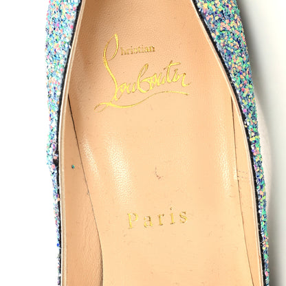Christian Louboutin Glitter So Kate Dragonfly 120 Pumps 37 China Blue 7 of 7