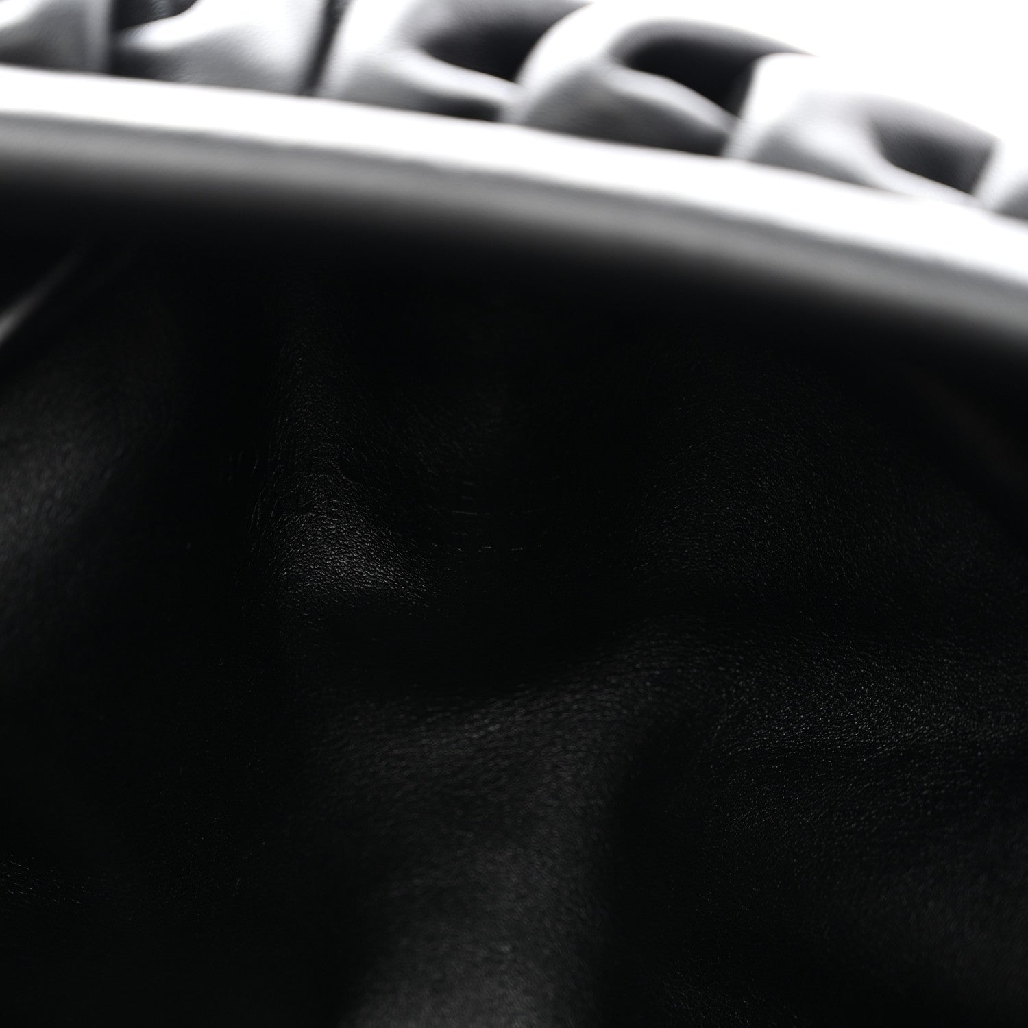 Bottega Veneta Smooth Butter Calf The Pouch Oversized Clutch Black 6 of 10