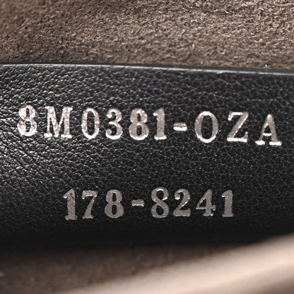 Fendi Vitello Marie Antoinette Print Scalloped Mix Studded Small Kan I Shoulder Bag Panna Multicolor 7 of 15