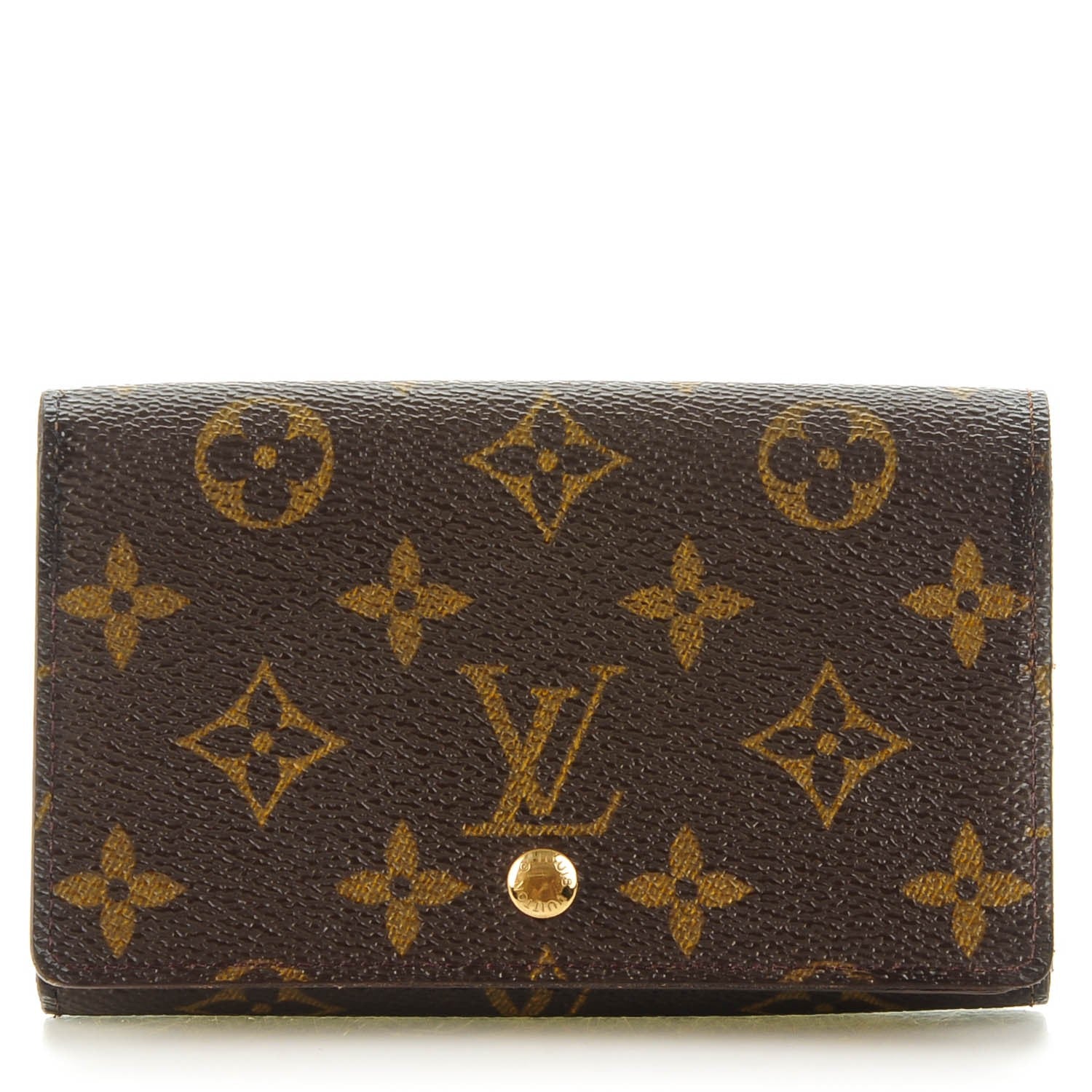Louis Vuitton Monogram Porte-Monnaie Tresor Wallet 1 of 7