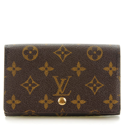 Louis Vuitton Monogram Porte-Monnaie Tresor Wallet 1 of 7