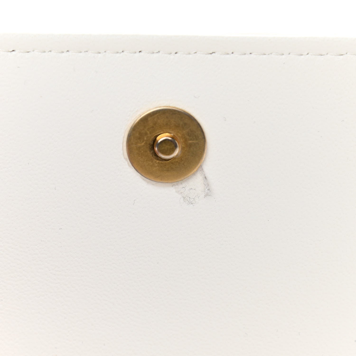 Chanel Lambskin Quilted Mini Romance Wallet On Chain WOC White 11 of 12