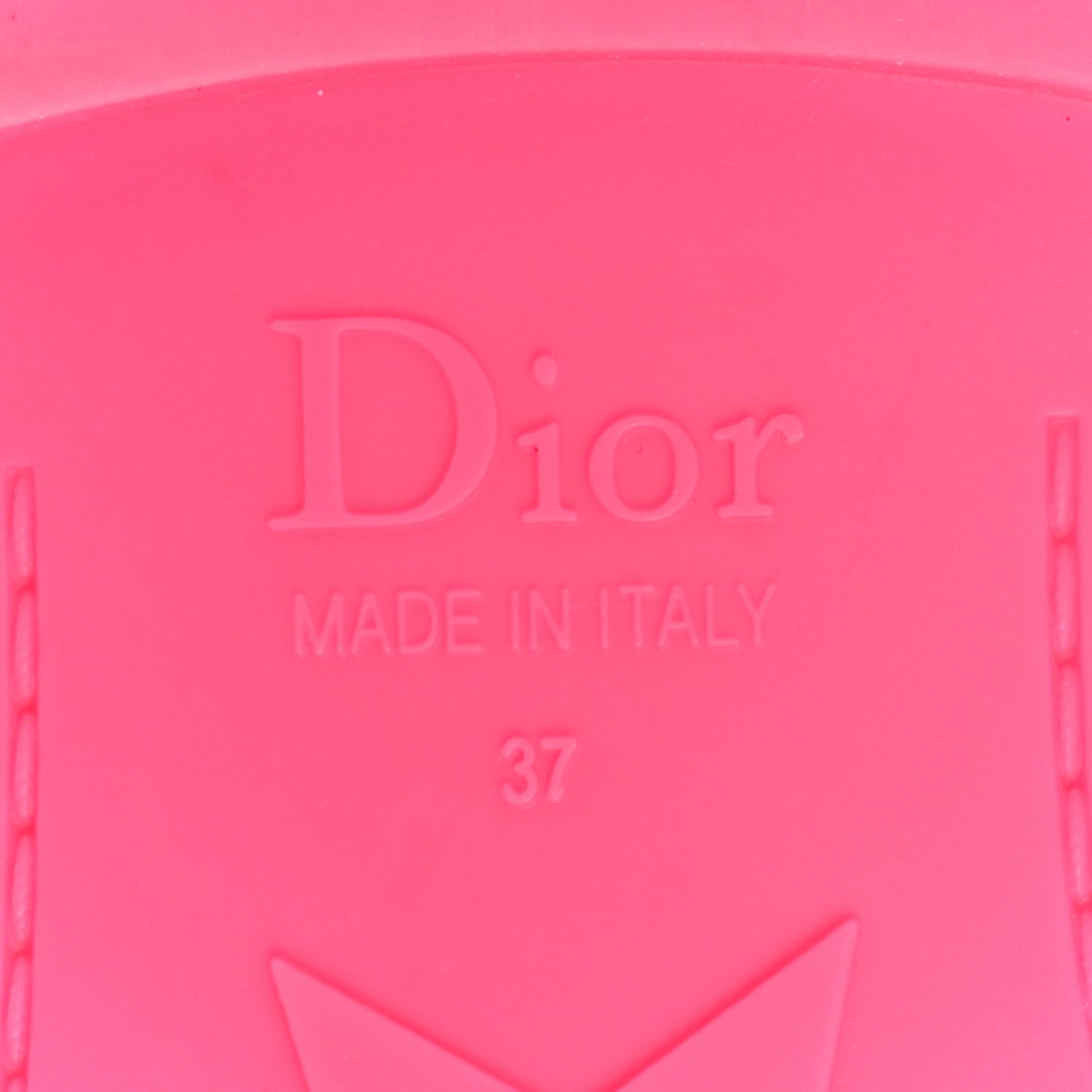Christian Dior Technical Stretch Fabric Camouflage Dio(r)evolution Slide Sandals 37 Fuchsia Fluo 8 of 10