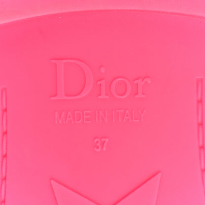 Christian Dior Technical Stretch Fabric Camouflage Dio(r)evolution Slide Sandals 37 Fuchsia Fluo 8 of 10