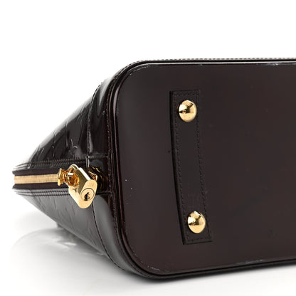 Louis Vuitton Vernis Alma PM Amarante 7 of 9