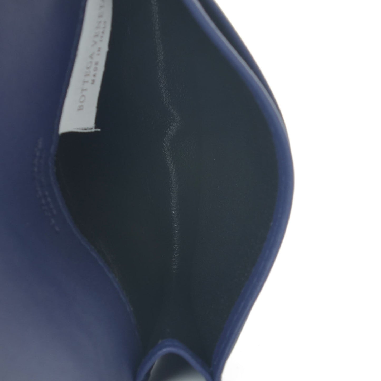 Nappa Intrecciato Card Holder Atlantic