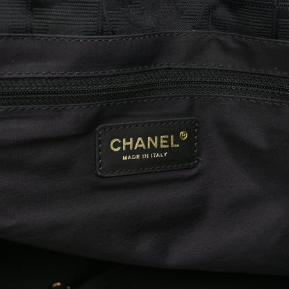 Chanel Nylon Medium Travel Tote Black 6 of 10