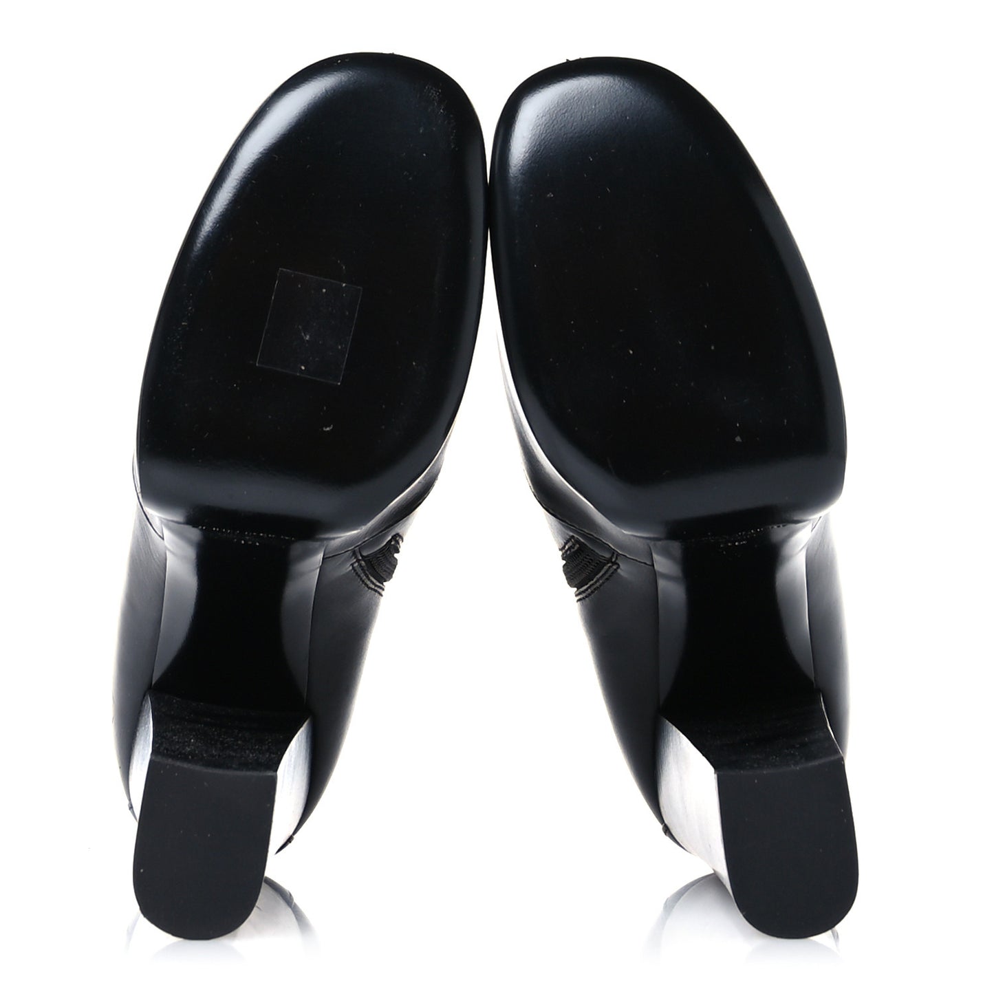 Calfskin Mina Boots 38 Black