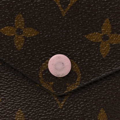 Louis Vuitton Monogram Victorine Wallet Rose Ballerine 8 of 9