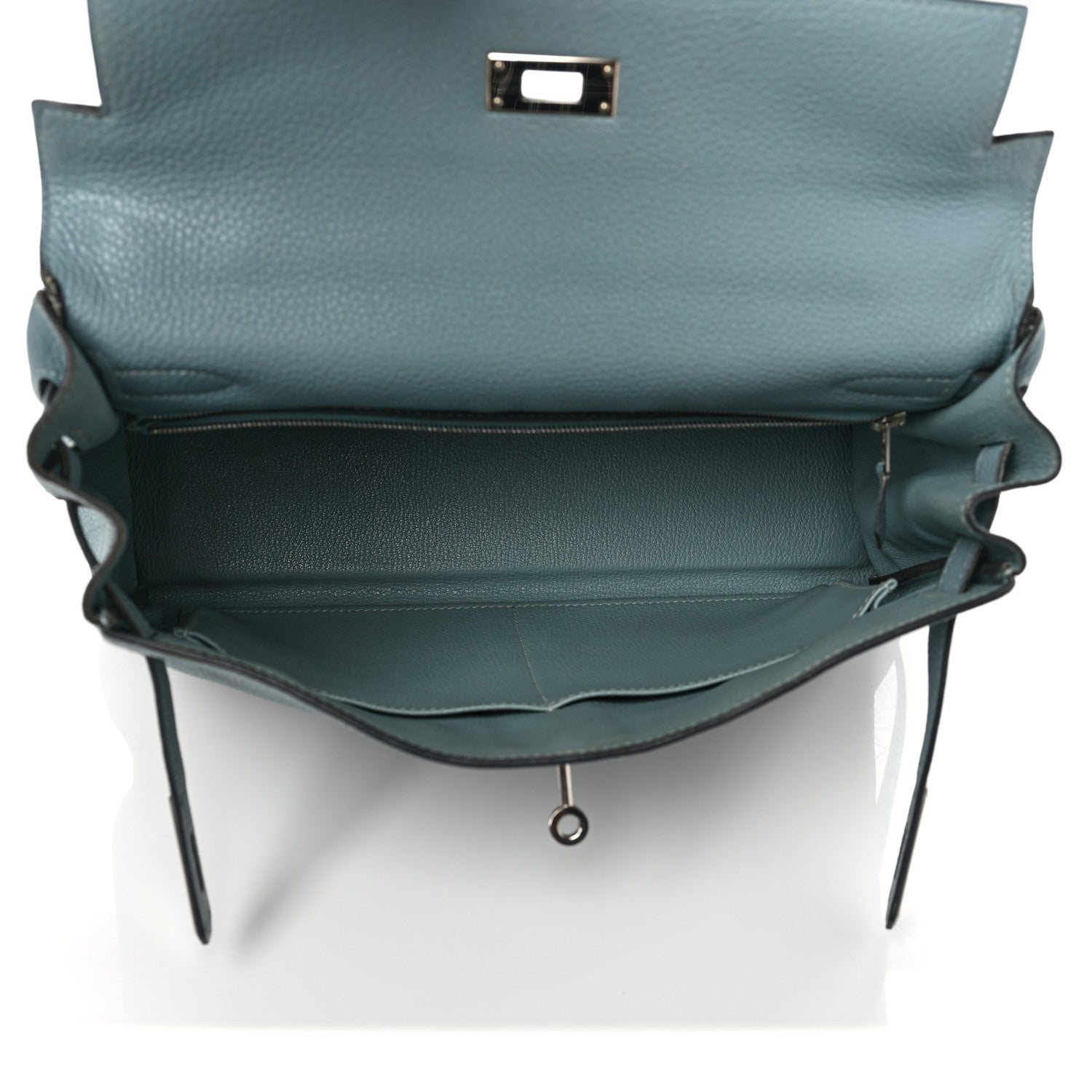 Hermes Togo Kelly Retourne 32 Ciel 4 of 9
