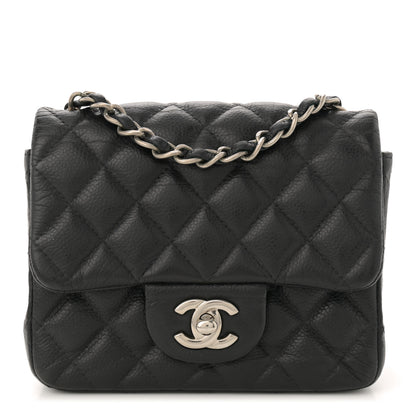 Chanel Caviar Quilted Mini Square Flap Black 1 of 12