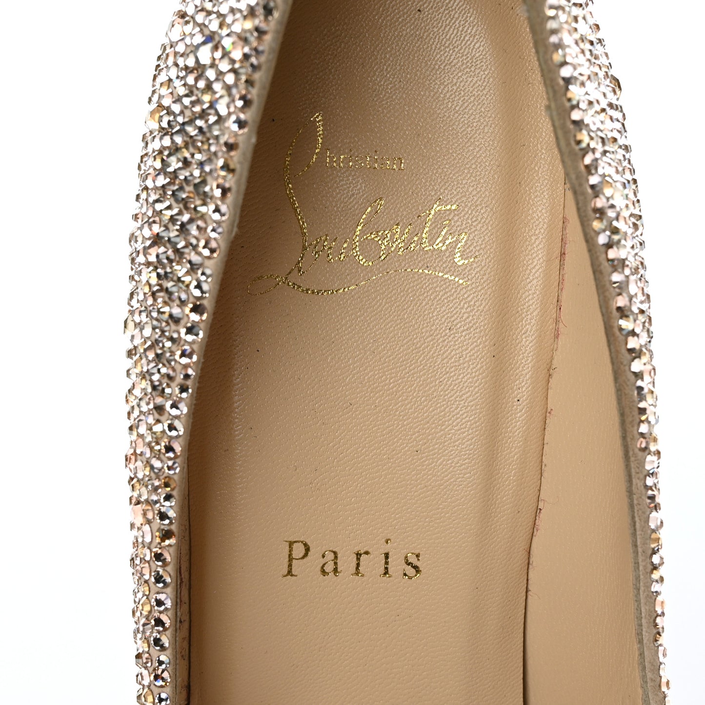 Suede Strass So Kate 85 Pumps 38.5 Gold